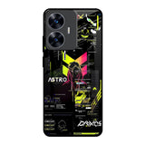 Astro Glitch Realme C55 Glass Back Cover Online