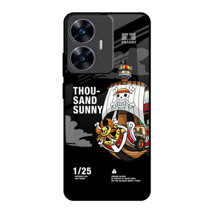 Thousand Sunny Realme C55 Glass Back Cover Online