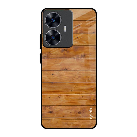 Timberwood Realme C55 Glass Back Cover Online