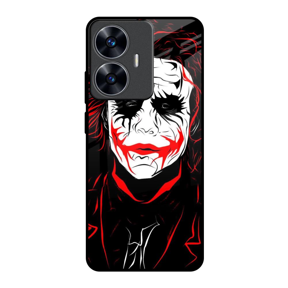 Life In Dark Realme C55 Glass Back Cover Online