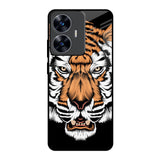 Angry Tiger Realme C55 Glass Back Cover Online
