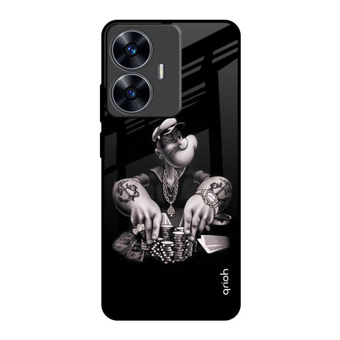 Gambling Problem Realme C55 Glass Back Cover Online