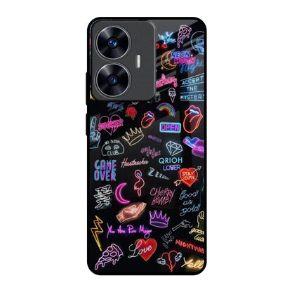 Accept The Mystery Realme C55 Glass Back Cover Online