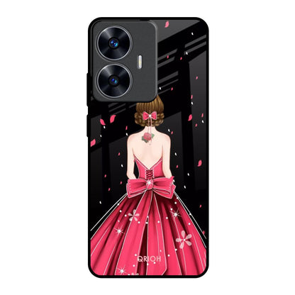 Fashion Princess Realme C55 Glass Back Cover Online