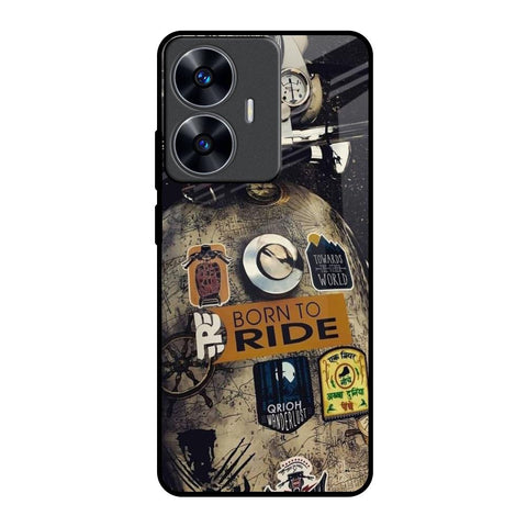 Ride Mode On Realme C55 Glass Back Cover Online