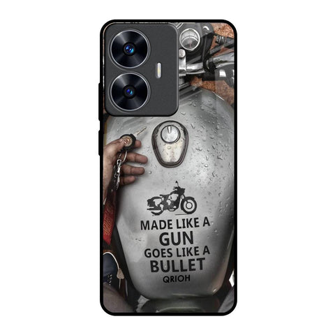 Royal Bike Realme C55 Glass Back Cover Online