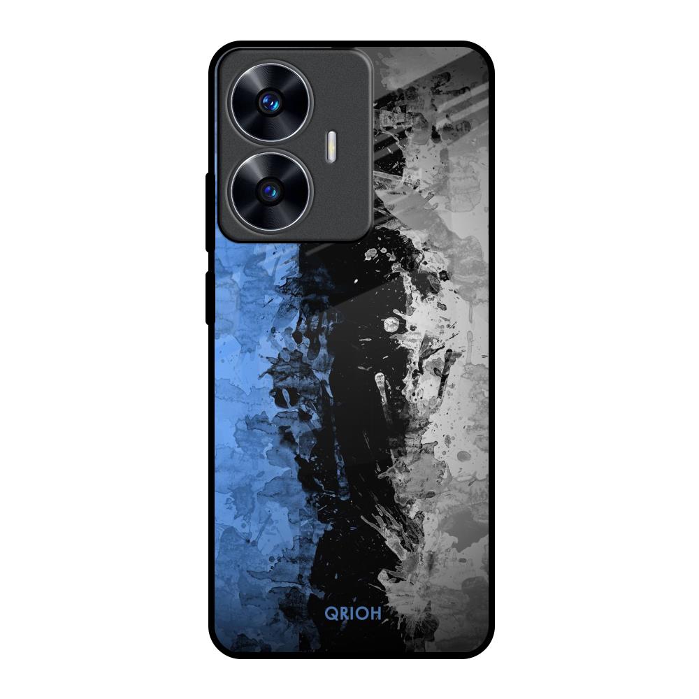 Dark Grunge Realme C55 Glass Back Cover Online