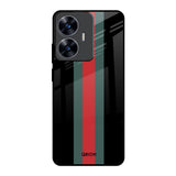 Vertical Stripes Realme C55 Glass Back Cover Online