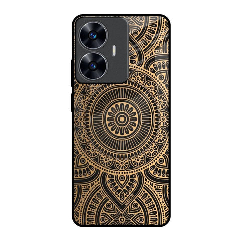 Luxury Mandala Realme C55 Glass Back Cover Online