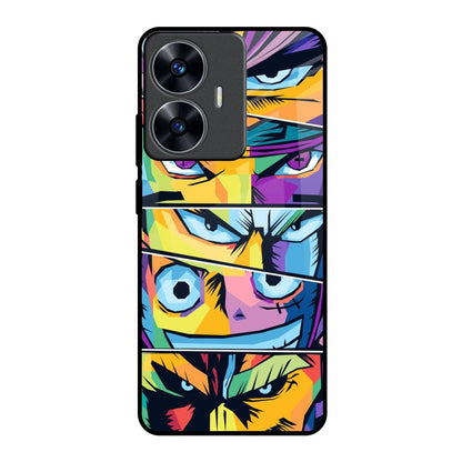 Anime Legends Realme C55 Glass Back Cover Online