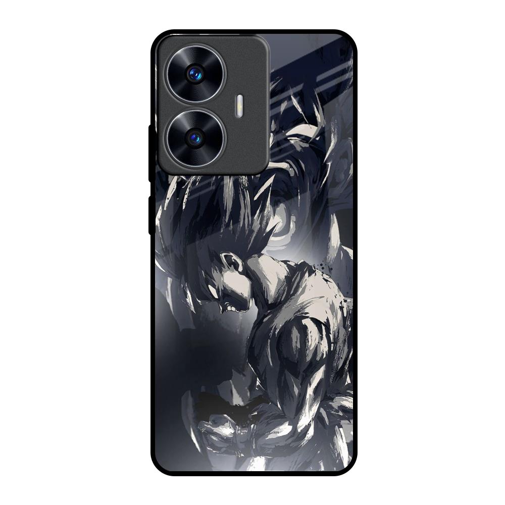 Sketch Art DB Realme C55 Glass Back Cover Online
