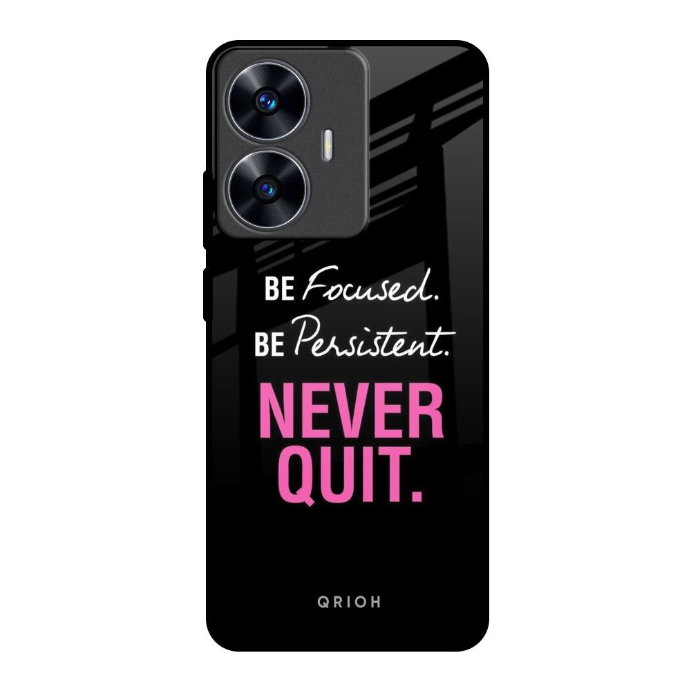 Be Focused Realme C55 Glass Back Cover Online