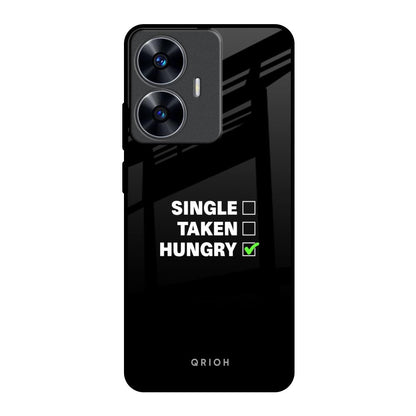 Hungry Realme C55 Glass Back Cover Online