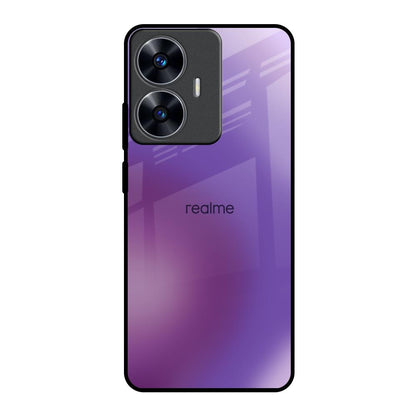 Ultraviolet Gradient Realme C55 Glass Back Cover Online