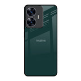 Olive Realme C55 Glass Back Cover Online