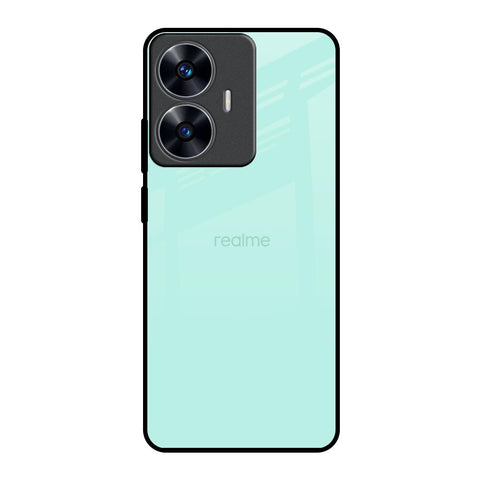 Teal Realme C55 Glass Back Cover Online
