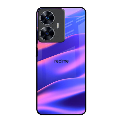 Colorful Dunes Realme C55 Glass Back Cover Online