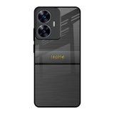 Grey Metallic Glass Realme C55 Glass Back Cover Online
