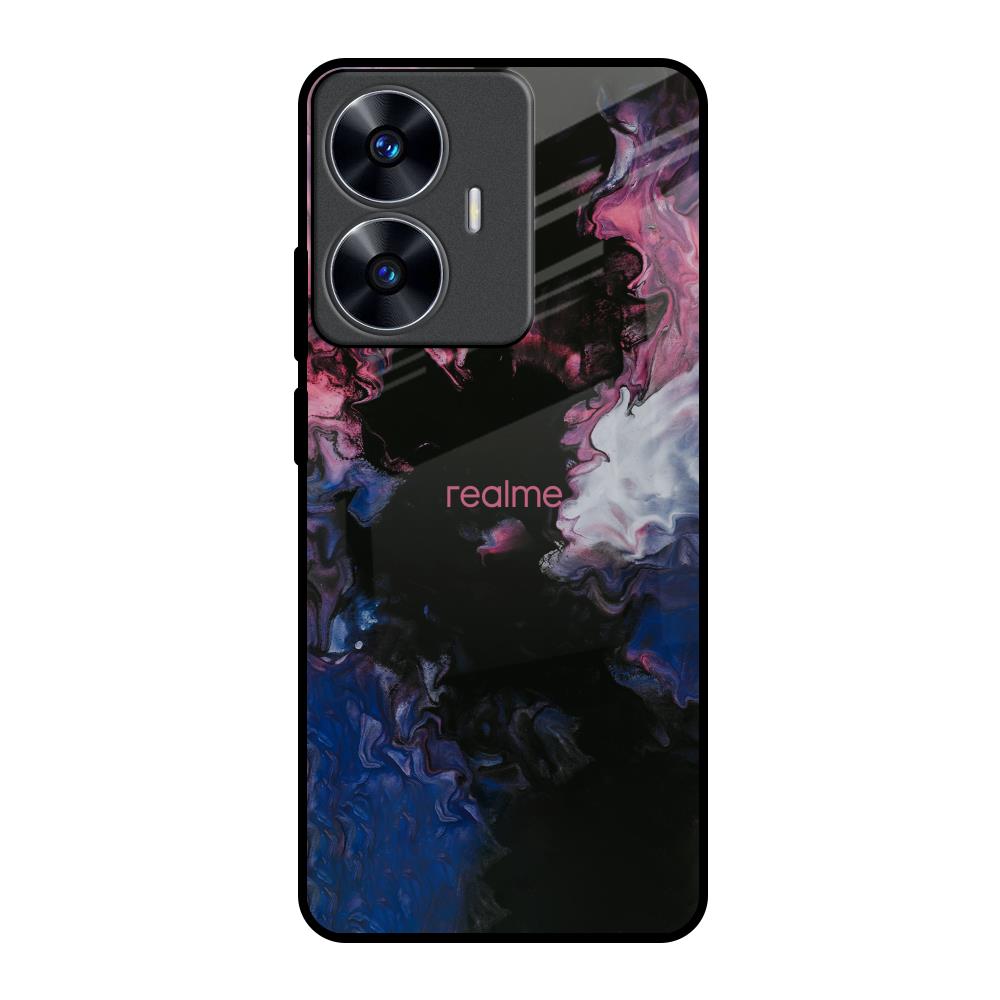 Smudge Brush Realme C55 Glass Back Cover Online