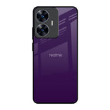 Dark Purple Realme C55 Glass Back Cover Online