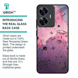 Space Doodles Glass Case for Realme C55