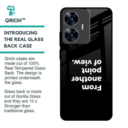 Motivation Glass Case for Realme C55