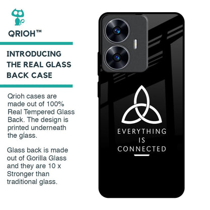 Everything Is Connected Glass Case for Realme C55
