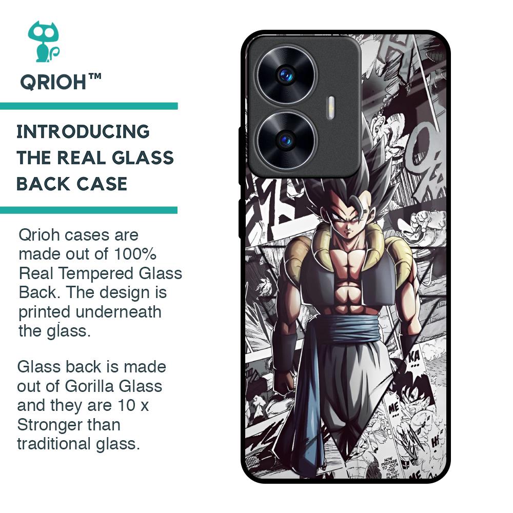 Dragon Anime Art Glass Case for Realme C55