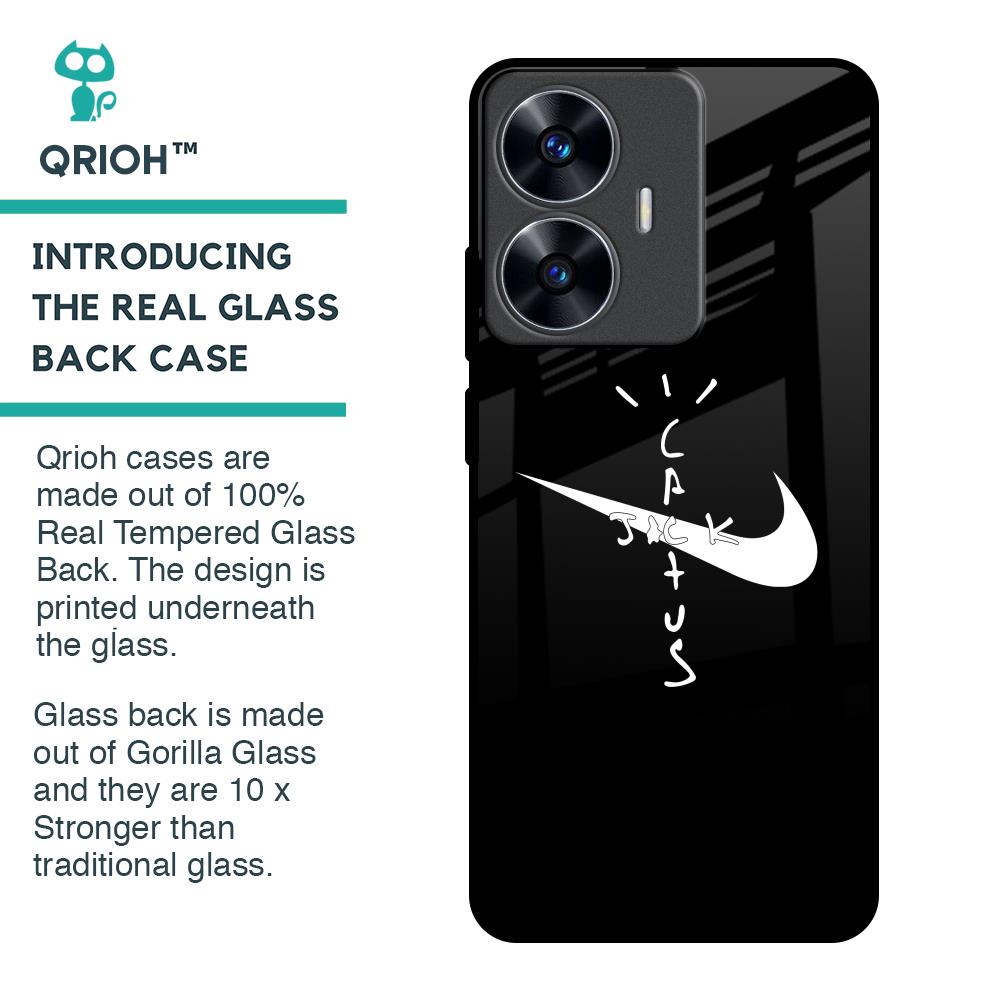 Jack Cactus Glass Case for Realme C55
