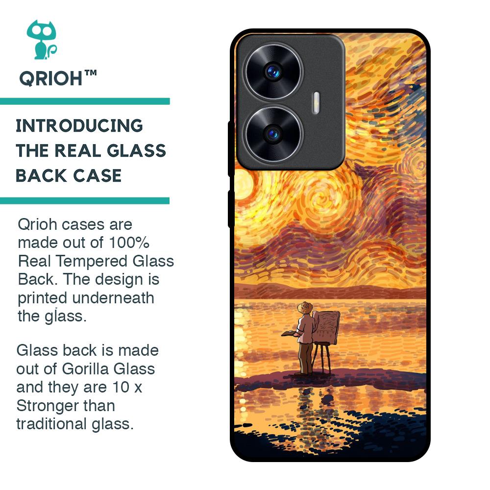 Sunset Vincent Glass Case for Realme C55