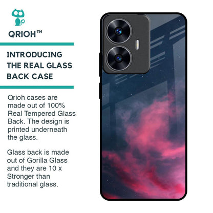 Moon Night Glass Case For Realme C55