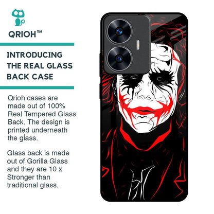 Life In Dark Glass Case For Realme C55