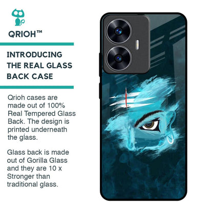 Power Of Trinetra Glass Case For Realme C55