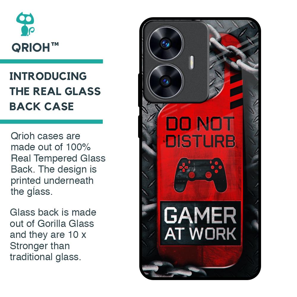 Do No Disturb Glass Case For Realme C55