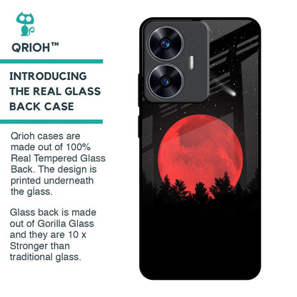 Moonlight Aesthetic Glass Case For Realme C55