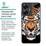 Angry Tiger Glass Case For Realme C55