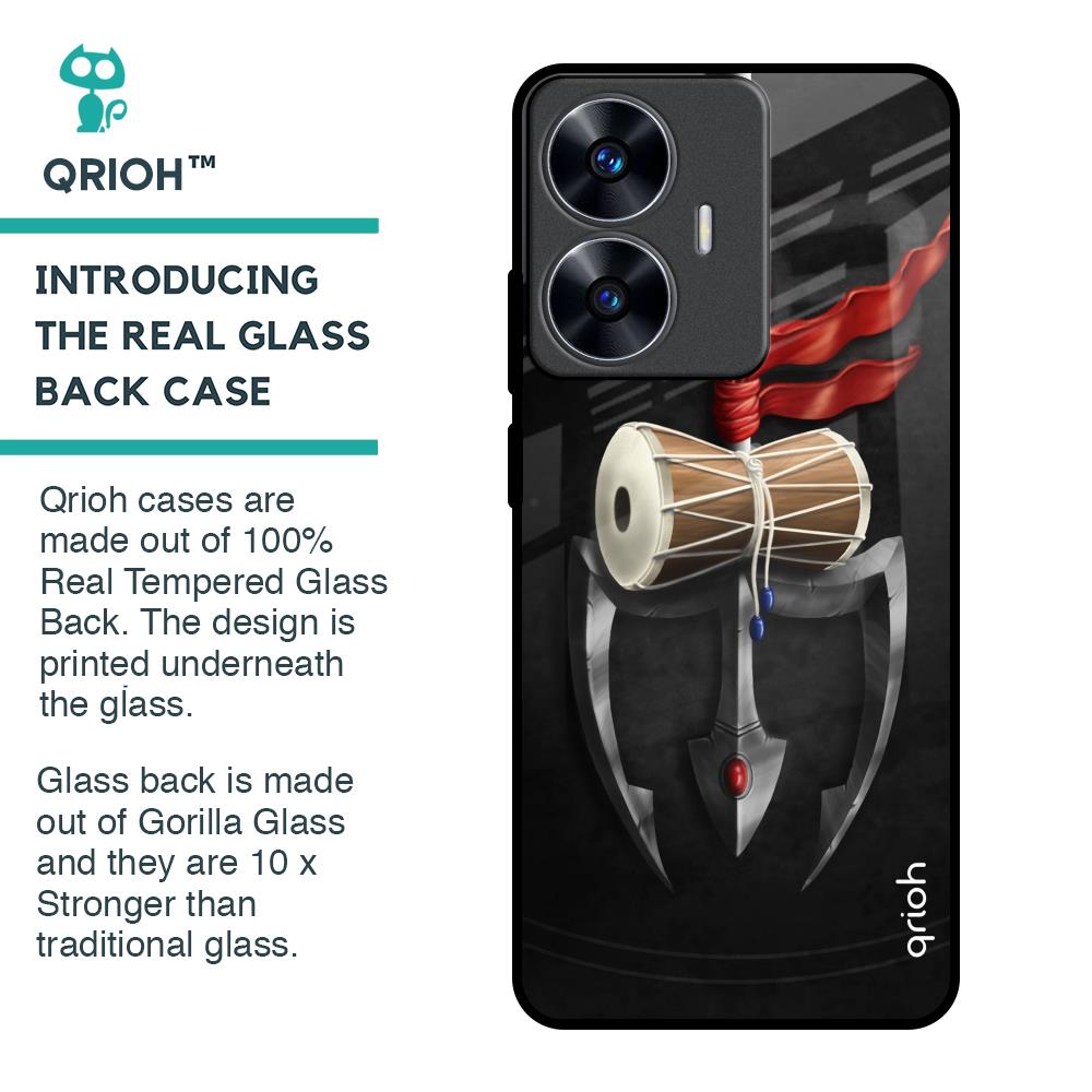 Power Of Lord Glass Case For Realme C55