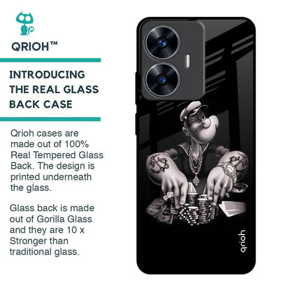 Gambling Problem Glass Case For Realme C55