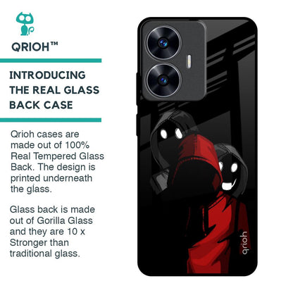 Shadow Character Glass Case for Realme C55