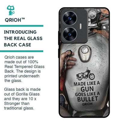 Royal Bike Glass Case for Realme C55