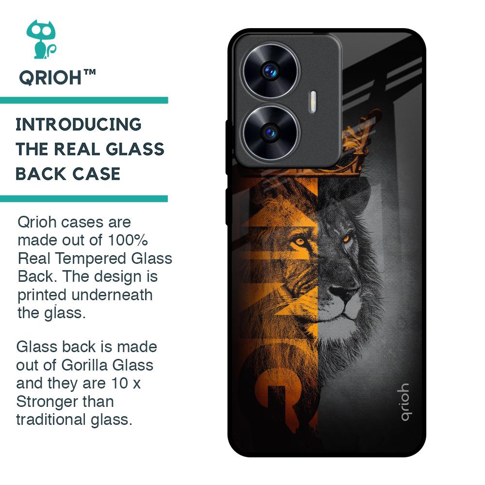 King Of Forest Glass Case for Realme C55