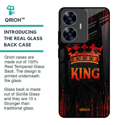 Royal King Glass Case for Realme C55