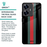 Vertical Stripes Glass Case for Realme C55