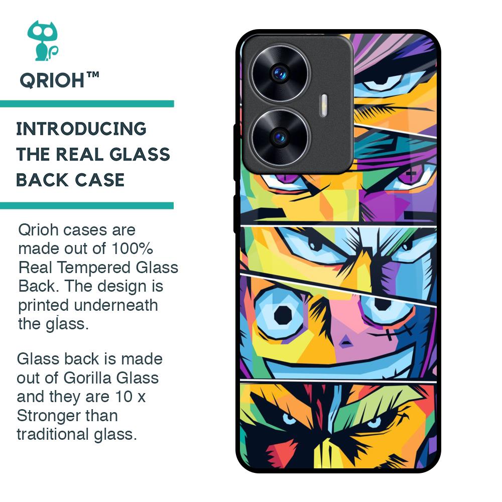 Anime Legends Glass Case for Realme C55