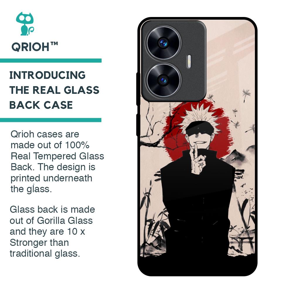 Manga Series Glass Case for Realme C55