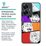 Anime Sketch Glass Case for Realme C55