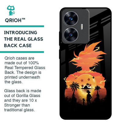 Japanese Paradise Glass Case for Realme C55