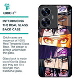 Anime Eyes Glass Case for Realme C55