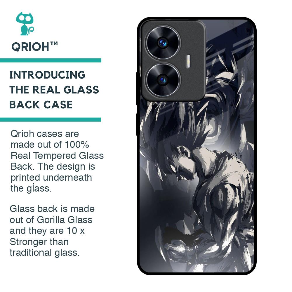 Sketch Art DB Glass Case for Realme C55