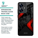 Modern Camo Abstract Glass Case for Realme C55